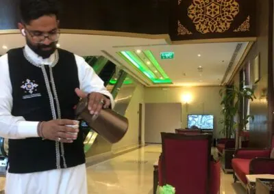 الضيافة السعودية في فعاليات الركب المميز