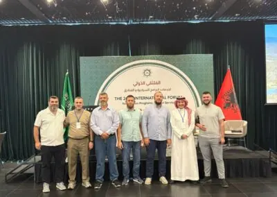 فريق الركب المميز في إحدى الفعاليات الدولية